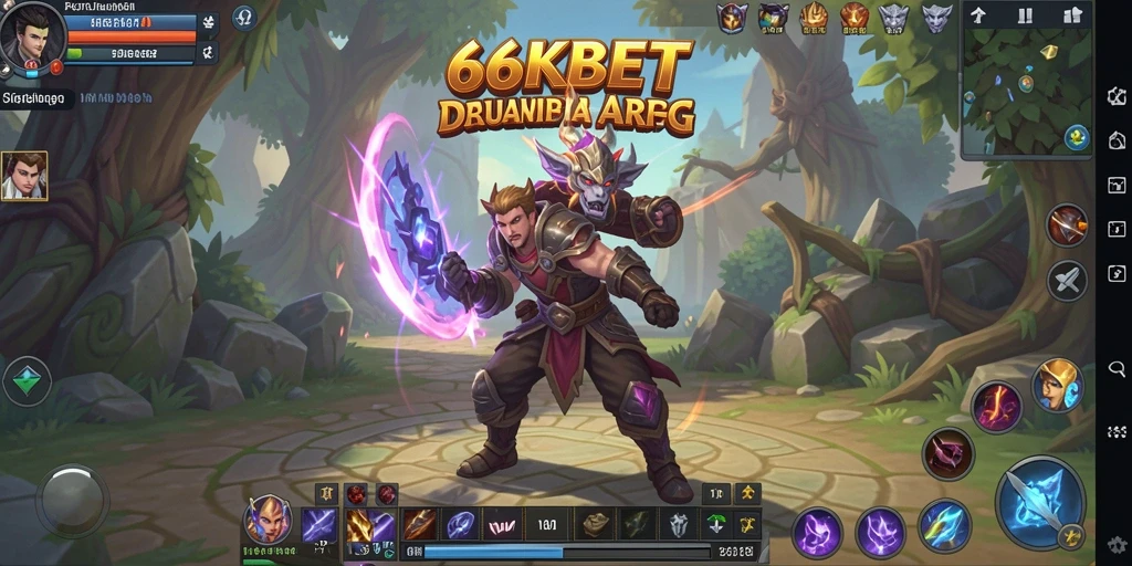 Tangkapan layar menampilkan aksi seru dalam game ARPG 66KBET.