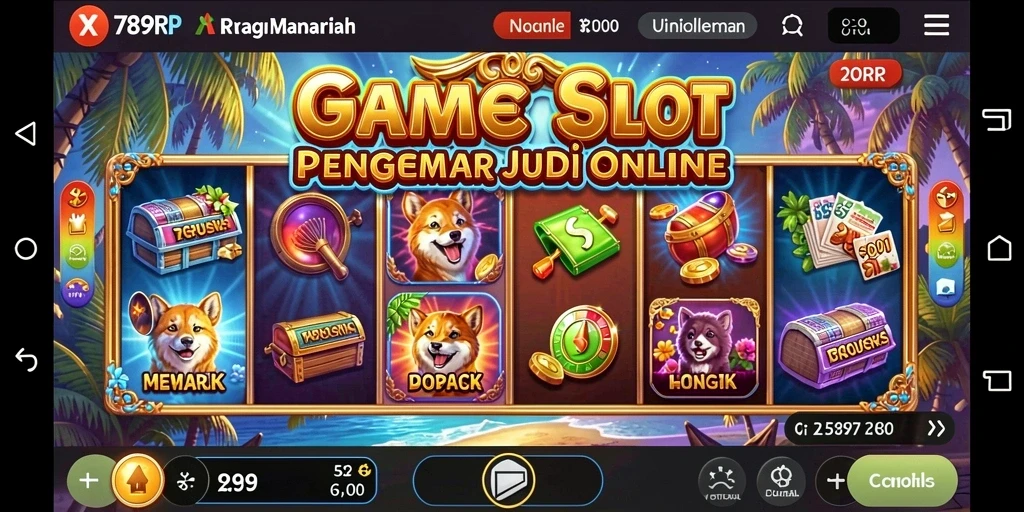 Screenshot utama 789RP menunjukkan antarmuka permainan Slot yang menarik.