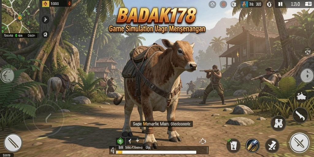 Tampilan gameplay BADAK178 dengan grafis yang mengesankan dan interaksi menarik.