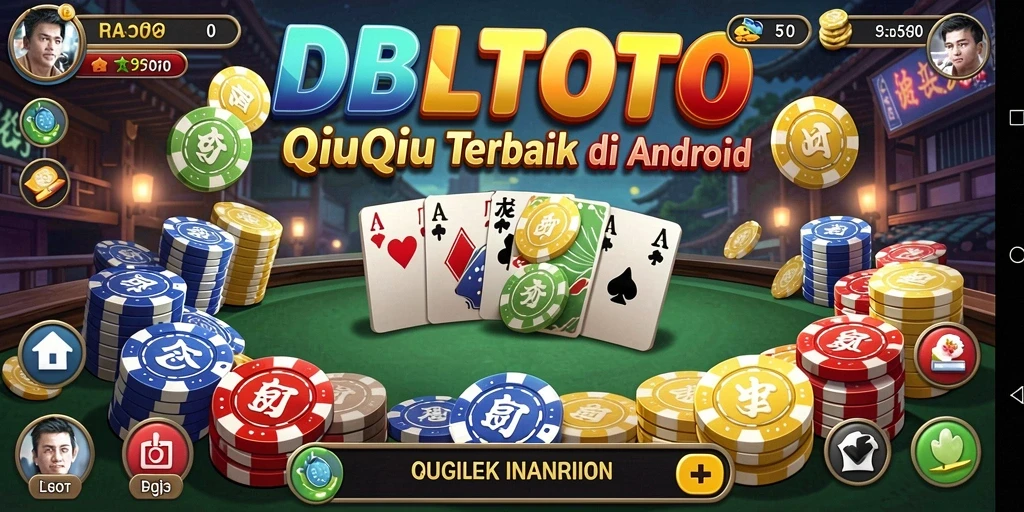 Tampilan gameplay QiuQiu yang mengasyikkan di DBLTOTO.