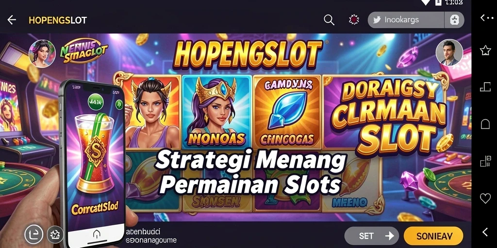 Tampilan gameplay menarik dari HOPENGSLOT menampilkan strategi dan taktik permainan.