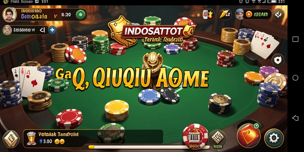 Tampilan gameplay menarik dari game QiuQiu INDOSATTOTO.