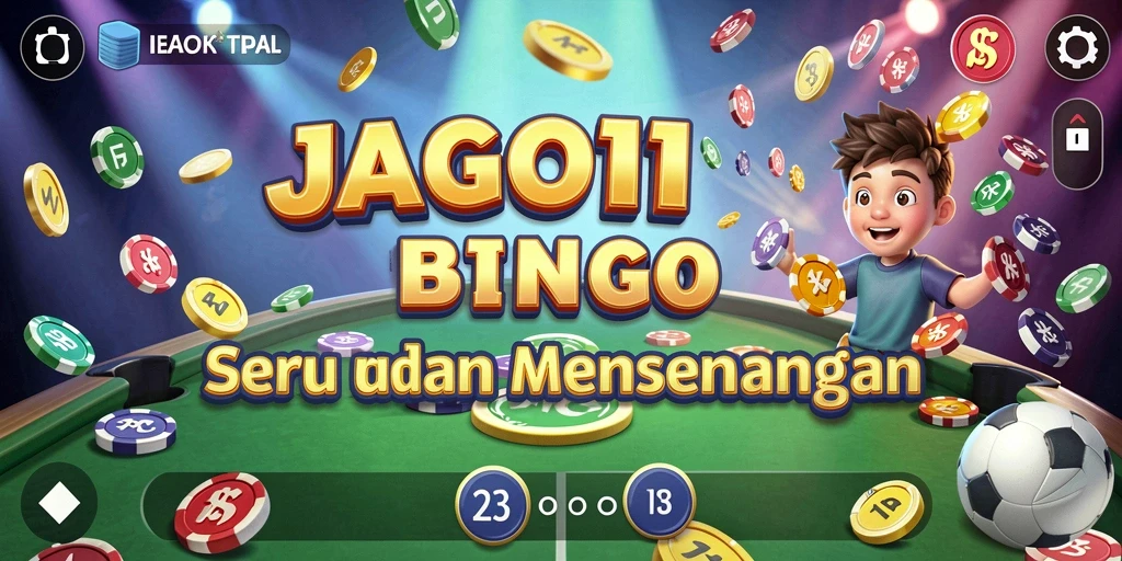 Screenshot utama JAGO11 menampilkan gameplay bingo yang seru dan interaktif.