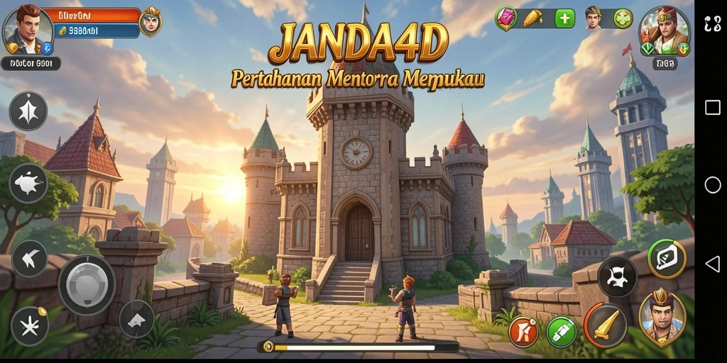 Tampilan menarik dari gameplay JANDA4D yang menantang.