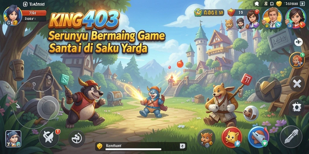 Tampilan gameplay KING403 yang menarik dan mengasyikkan.