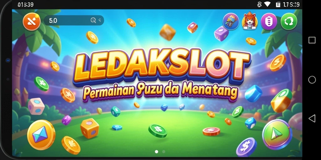Screenshot gameplay LEDAKSLOT yang menampilkan tantangan puzzle.