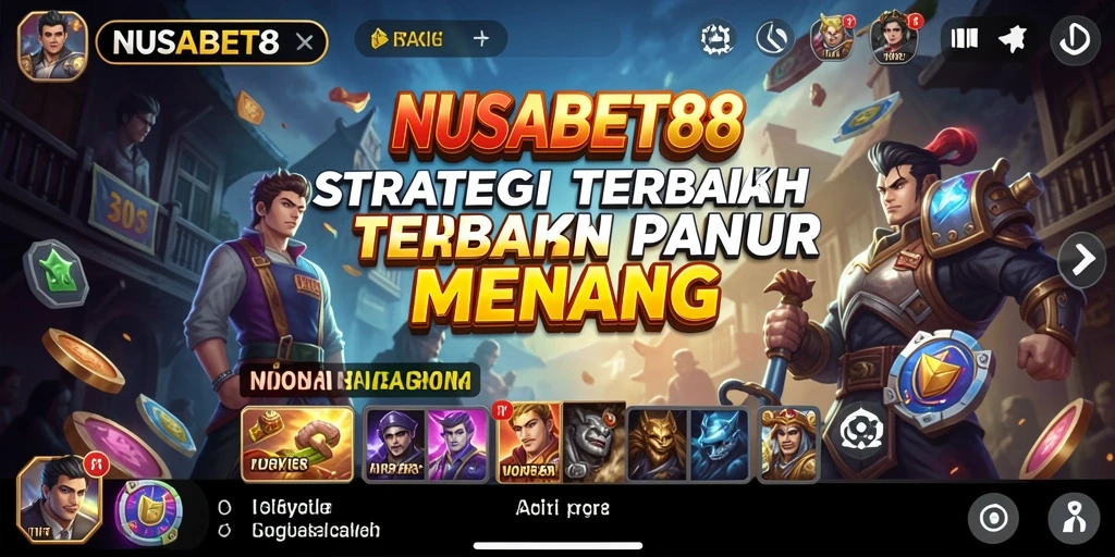 Screenshot dari gameplay NUSABET88 yang menampilkan aksi pertempuran strategi.