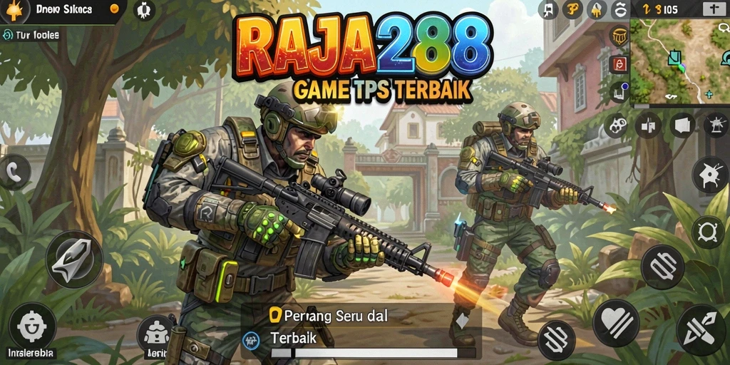 Gameplay menegangkan RAJA288 dalam mode TPS yang seru.