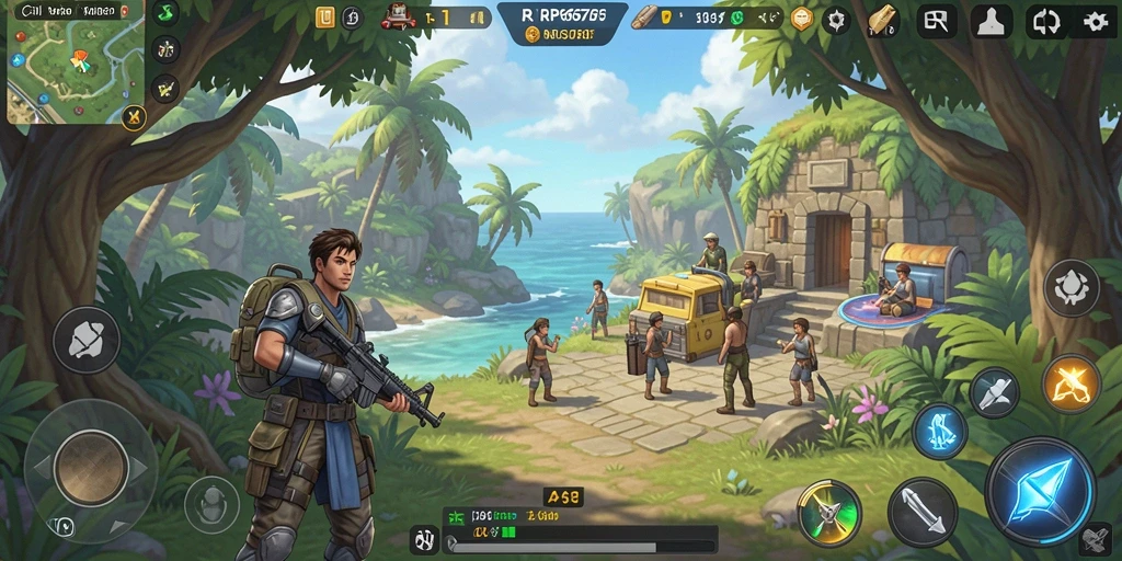 Screenshot utama RP6677 menampilkan gameplay yang menarik dan menghibur.