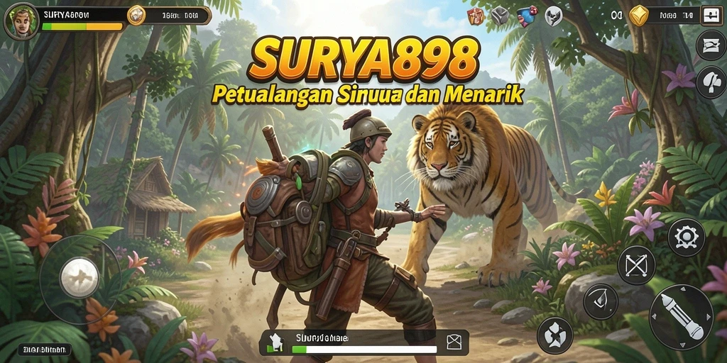 Tampilan gameplay SURYA898 yang memikat dan interaktif.