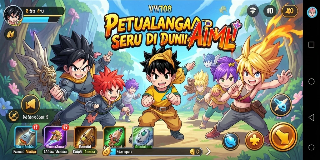 Tangkapan layar utama dari gameplay seru di VW108.