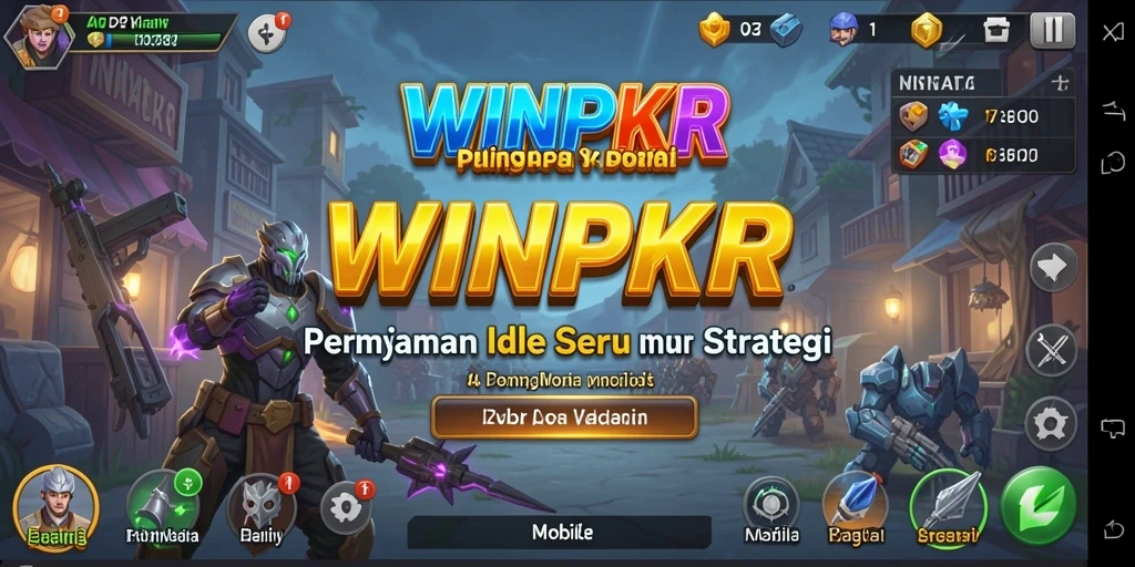 Tampilan gameplay WINPKR yang menarik dan penuh strategi di layar.